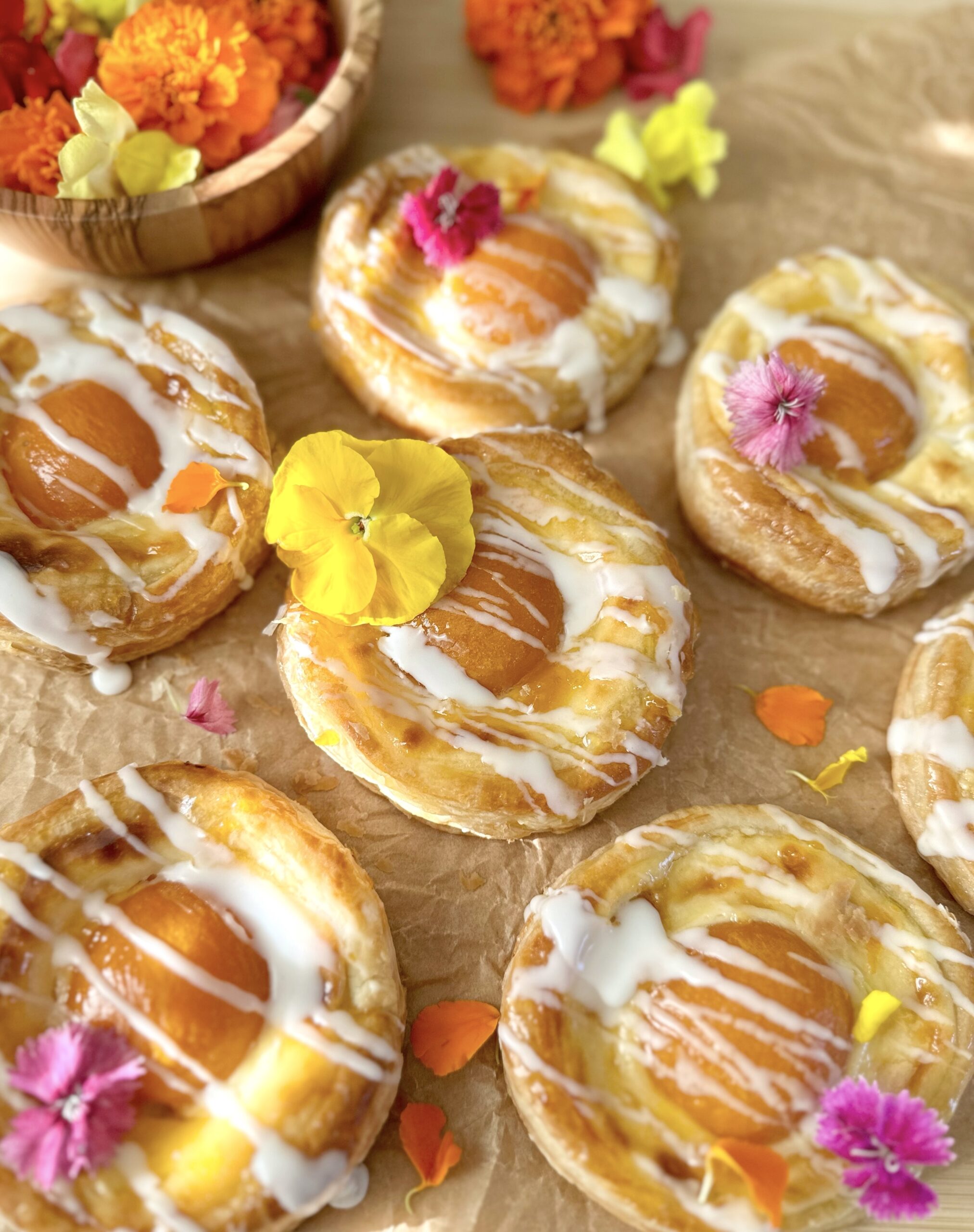 Easy Apricot Pastries